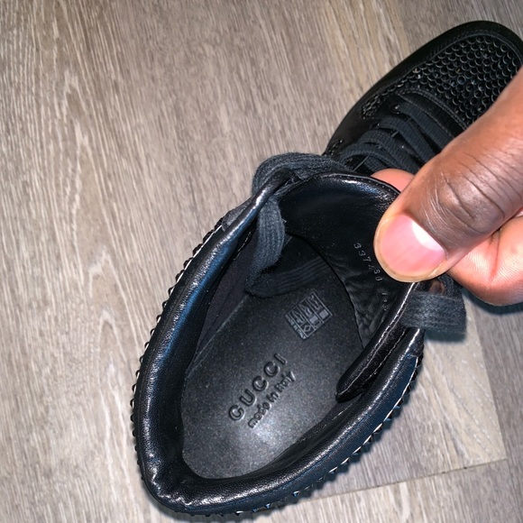 Gucci Satin High-Top Sneaker - Picture 6 of 8